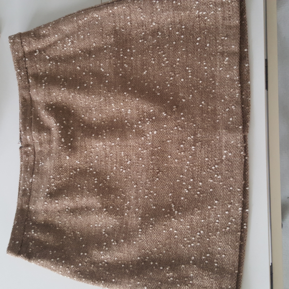 Metallic skirt